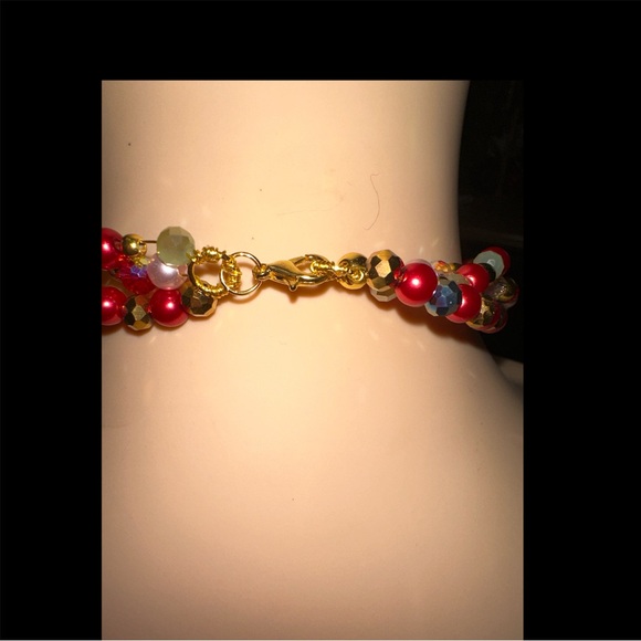 Moon & Sun Beaded Braided Choker - Picture 4 of 5